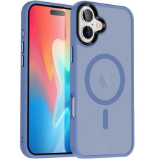 Чохол Ummi Colorful with MagSafe для Apple iPhone 16 Plus (6.7) - Блакитний / Sierra Blue