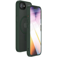 Чохол Ummi Colorful with MagSafe для Apple iPhone 16e / 17e (6.1) - Зелений / Dark Green