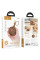 Портативний обігрівач для рук Hoco J168 Donut double-sided 2500 mAh - Brown - фото