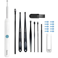 Отоскоп для чистки ушей з камерою Hoco HP65 Ears cleaning - White
