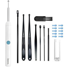 Отоскоп для чистки ушей з камерою Hoco HP65 Ears cleaning - White