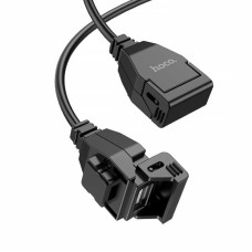 Автомобільний зарядний пристрій Hoco Z45A 2.4A для мотоцикла (2USB-A) - Black