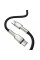 Дата кабель Baseus Cafule Metal Type-C to Type-C 100W (2m) (CATJK-D) - Чорний - фото