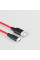 Дата кабель Hoco X21 Silicone Type-C Cable (1m) - Чорний / Червоний - фото