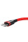 Дата кабель Baseus Cafule USB to Lightning 1.5A (2m) (CALKLF-C) - Червоний / Чорний - фото