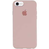 Чохол Silicone Case Full Protective (AA) для Apple iPhone 7 / 8 / SE (2020) (4.7) - Рожевий / Pink Sand
