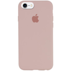 Чохол Silicone Case Full Protective (AA) для Apple iPhone 7 / 8 / SE (2020) (4.7) - Рожевий / Pink Sand