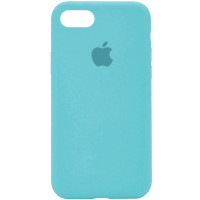 Чохол Silicone Case Full Protective (AA) для Apple iPhone 7 / 8 / SE (2020) (4.7) - Бірюзовий / Marine Green
