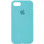 Чехол Silicone Case Full Protective (AA) для Apple iPhone 7 / 8 / SE (2020) (4.7) - Бирюзовый / Marine Green