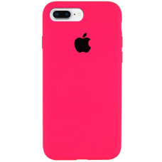 Чехол Silicone Case Full Protective (AA) для Apple iPhone 7 plus / 8 plus (5.5) - Розовый / Barbie pink