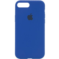 Чехол Silicone Case Full Protective (AA) для Apple iPhone 7 plus / 8 plus (5.5) - Синий / Royal blue