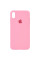 Чохол Silicone Case Full Protective (AA) для Apple iPhone X / XS (5.8) - Рожевий  / Cotton Candy - фото