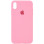 Чехол Silicone Case Full Protective (AA) для Apple iPhone X / XS (5.8) - Розовый  / Cotton Candy