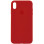 Чехол Silicone Case Full Protective (AA) для Apple iPhone X (5.8) / XS (5.8) - Красный / Dark Red