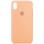 Чехол Silicone Case Full Protective (AA) для Apple iPhone XR (6.1) - Оранжевый / Cantaloupe