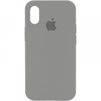 Чехол Silicone Case Full Protective (AA) для Apple iPhone XR (6.1) - Серый / Pewter
