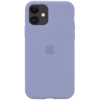 Чохол Silicone Case Full Protective (AA) для Apple iPhone 11 (6.1) - Сірий / Lavender Gray