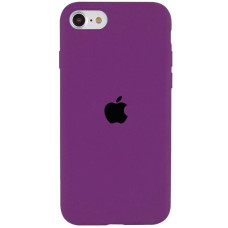 Чохол Silicone Case Full Protective (AA) для Apple iPhone SE (2020) / 7 / 8 (4.7) - Фіолетовий / Grape