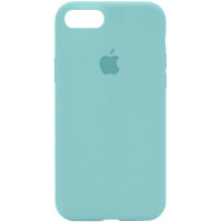 Чохол Silicone Case Full Protective (AA) для Apple iPhone SE (2020) - Бірюзовий / Swimming pool