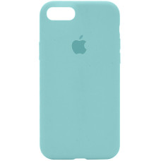 Чохол Silicone Case Full Protective (AA) для Apple iPhone SE (2020) - Бірюзовий / Swimming pool