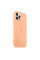Чехол Silicone Case Full Protective (AA) для Apple iPhone 12 Pro Max (6.7) - Оранжевый / Cantaloupe - фото
