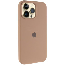 Чехол Silicone Case Full Protective (AA) для Apple iPhone 13 Pro (6.1) - Бежевый / Desert Gold
