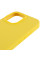 Чехол Silicone Case Full Protective (AA) для Apple iPhone 14 Pro (6.1) - Желтый / Yellow - фото