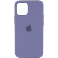 Чехол Silicone Case Full Protective (AA) для Apple iPhone 14 (6.1) - Серый / Lavender Gray