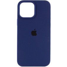 Чохол Silicone Case Full Protective (AA) для Apple iPhone 14 (6.1) - Синій / Deep navy