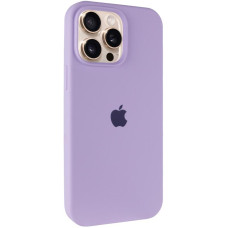 Чохол Silicone Case Full Protective (AA) для Apple iPhone 15 Pro (6.1) - Бузковий / Lilac