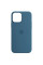 Чехол Silicone Case Full Protective (AA) для Apple iPhone 15 Pro Max (6.7) - Синий / Blue Jay - фото
