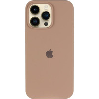 Чехол Silicone Case Full Protective (AA) для Apple iPhone 16 Pro (6.3) - Бежевый / Desert Gold
