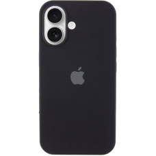 Чохол Silicone Case Full Protective (AA) для Apple iPhone 16 Plus (6.7) - Чорний / Black