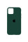 Чехол Silicone Case Full Protective (AA) для Apple iPhone 16 Pro Max (6.9) - Зеленый / Forest green - фото