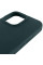 Чехол Silicone Case Full Protective (AA) для Apple iPhone 16 Pro Max (6.9) - Зеленый / Forest green - фото