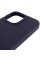 Чехол Silicone Case Full Protective (AA) для Apple iPhone 16 Pro Max (6.9) - Темно-синий / Midnight blue - фото
