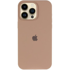 Чехол Silicone Case Full Protective (AA) для Apple iPhone 16 Pro Max (6.9) - Бежевый / Desert Gold
