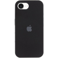 Чехол Silicone Case Full Protective (AA) для Apple iPhone 16e (6.1) - Черный / Black