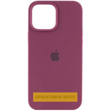 Чехол Silicone Case Full Protective (AA) для Apple iPhone 17 (6.3) - Бордовый / Plum