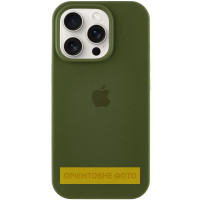 Чохол Silicone Case Full Protective (AA) для Apple iPhone 17 (6.3) - Зелений / Dark Olive