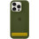 Чехол Silicone Case Full Protective (AA) для Apple iPhone 17 (6.3) - Зеленый / Dark Olive