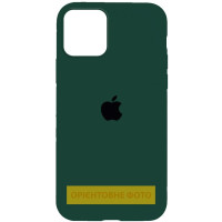 Чохол Silicone Case Full Protective (AA) для Apple iPhone 17 (6.3) - Зелений / Forest green