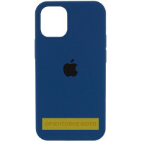 Чохол Silicone Case Full Protective (AA) для Apple iPhone 17 (6.3) - Синій / Deep navy
