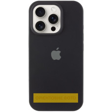 Чехол Silicone Case Full Protective (AA) для Apple iPhone 17 (6.3) - Черный / Black