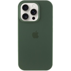 Чохол Silicone Case Full Protective (AA) для Apple iPhone 17 Pro (6.3) - Зелений / Cyprus Green