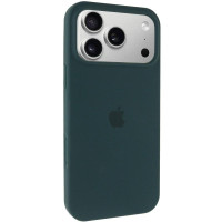 Чохол Silicone Case Full Protective (AA) для Apple iPhone 17 Pro (6.3) - Зелений / Forest green