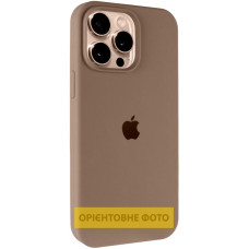 Чехол Silicone Case Full Protective (AA) для Apple iPhone 17 Pro (6.3) - Коричневый / Brown