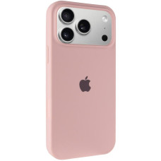 Чохол Silicone Case Full Protective (AA) для Apple iPhone 17 Pro (6.3) - Рожевий / Pink Sand