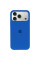 Чохол Silicone Case Full Protective (AA) для Apple iPhone 17 Pro (6.3) - Синій / Capri Blue - фото