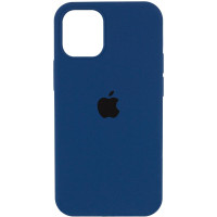 Чохол Silicone Case Full Protective (AA) для Apple iPhone 17 Pro (6.3) - Синій / Deep navy